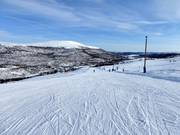 Easy slope in the Tänndalen ski area