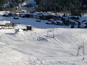 Excellent slope grooming