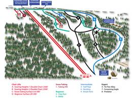 Ski resort near Hazle Township