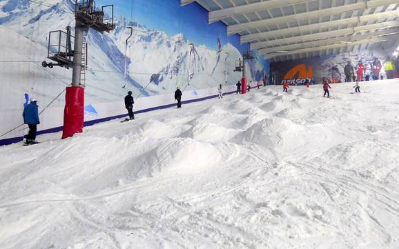 Ski resorts for advanced skiers and freeriding East of England – Advanced skiers, freeriders The Snow Centre – Hemel Hempstead