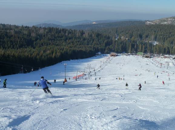 Ski slope at Mehliskopf
