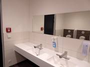 Very well-maintained sanitary facilities