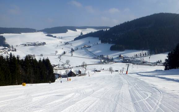 Skiing in Waldau