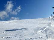 Wide slopes in the Windeck ski area