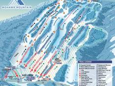 Trail map Mohawk Mountain