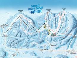 Trail map Hochficht