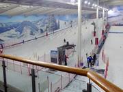 View from the balcony into the ski hall The Snow Centre