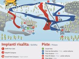 Ski resort Pian Cales – San Bernardino