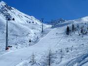 8-seater gondola lift Versing with slope