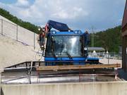 The snow groomer at Monte Kaolino