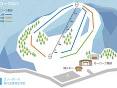 Trail map Yunotani Yakushi