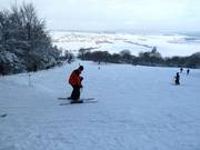 The first meters on snow for the little ones