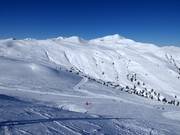 View over the Wildkogel ski area
