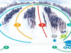 Trail map Hasamäki
