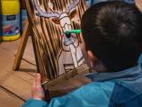 Montagn‘Artdéco : a painting studio dedicated to the mountains