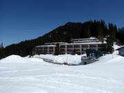 Private accommodations in the heart of the ski area