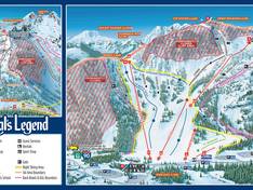 Trail map Alpental