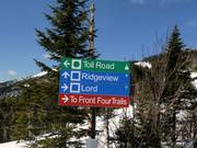 Slope signage