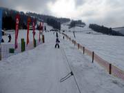 Wyciąg Krasnal - Rope tow/baby lift with low rope tow