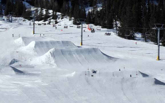 Snow parks Sawback Range – Snow park Mt. Norquay – Banff