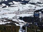 Ellmau with Hartkaiserbahn