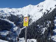 Entering the reforestation area is prohibited