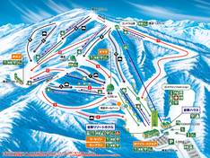 Trail map Oze Iwakura