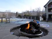 Après-ski in the hot whirlpool