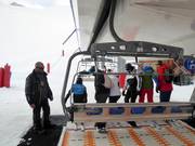 Staff is always present at the chairlifts.