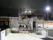 Night skiing