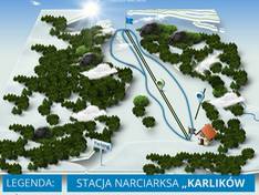 Trail map Karlików