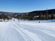 Very easy slope in the Stöten ski area
