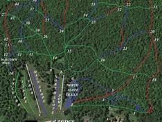 Trail map Beartown