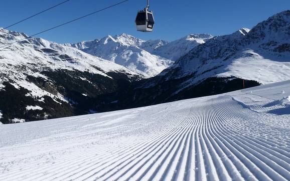 Slope preparation Valfurva – Slope preparation Santa Caterina Valfurva