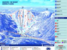 Trail map Soriška Planina