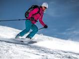 Crossblades - the snowshoe that rides downhill!