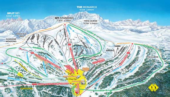 Sunshine Village - Mount Standish