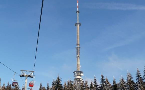 Biggest ski resort in the County of Bayreuth – ski resort Ochsenkopf
