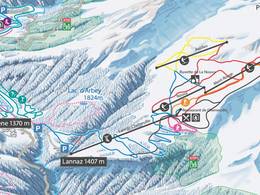 Ski resort Evolène