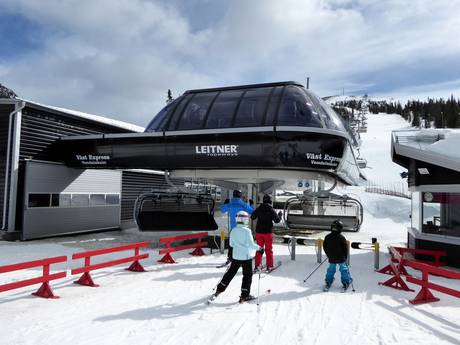 Vemdalen: best ski lifts – Lifts/cable cars Vemdalsskalet