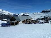 The Kanata hut in the Vallée Blanche sector