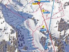 Trail map Hahnenkamm – Höfen/Reutte