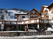 Hotel Auhof at the valley station of the Panoramabahn Großarltal