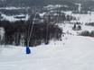 Snow reliability Oppland – Snow reliability Raudalen