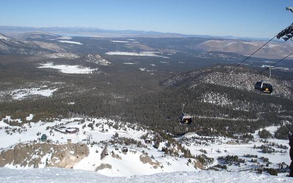 Highest ski resort in California – ski resort Mammoth Mountain