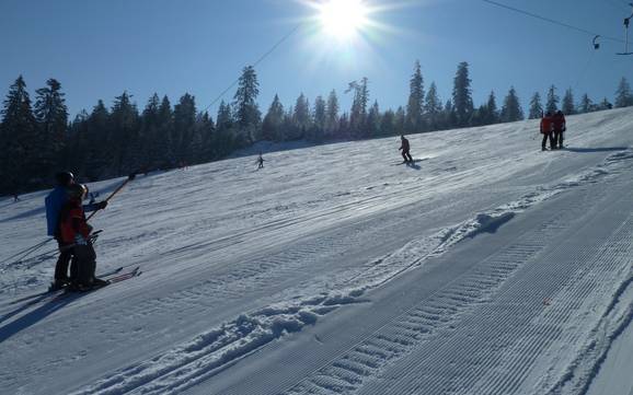 Skiing in the Murgtal