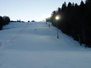 Night skiing