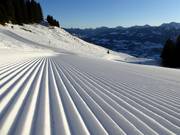 Perfectly groomed slope in Bolsterlang
