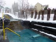 Après-ski in the hot whirlpool