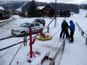 Wyciąg Bananowy - Rope tow/baby lift with low rope tow
